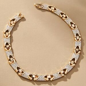 Anthropologie Crystal Collar Necklace